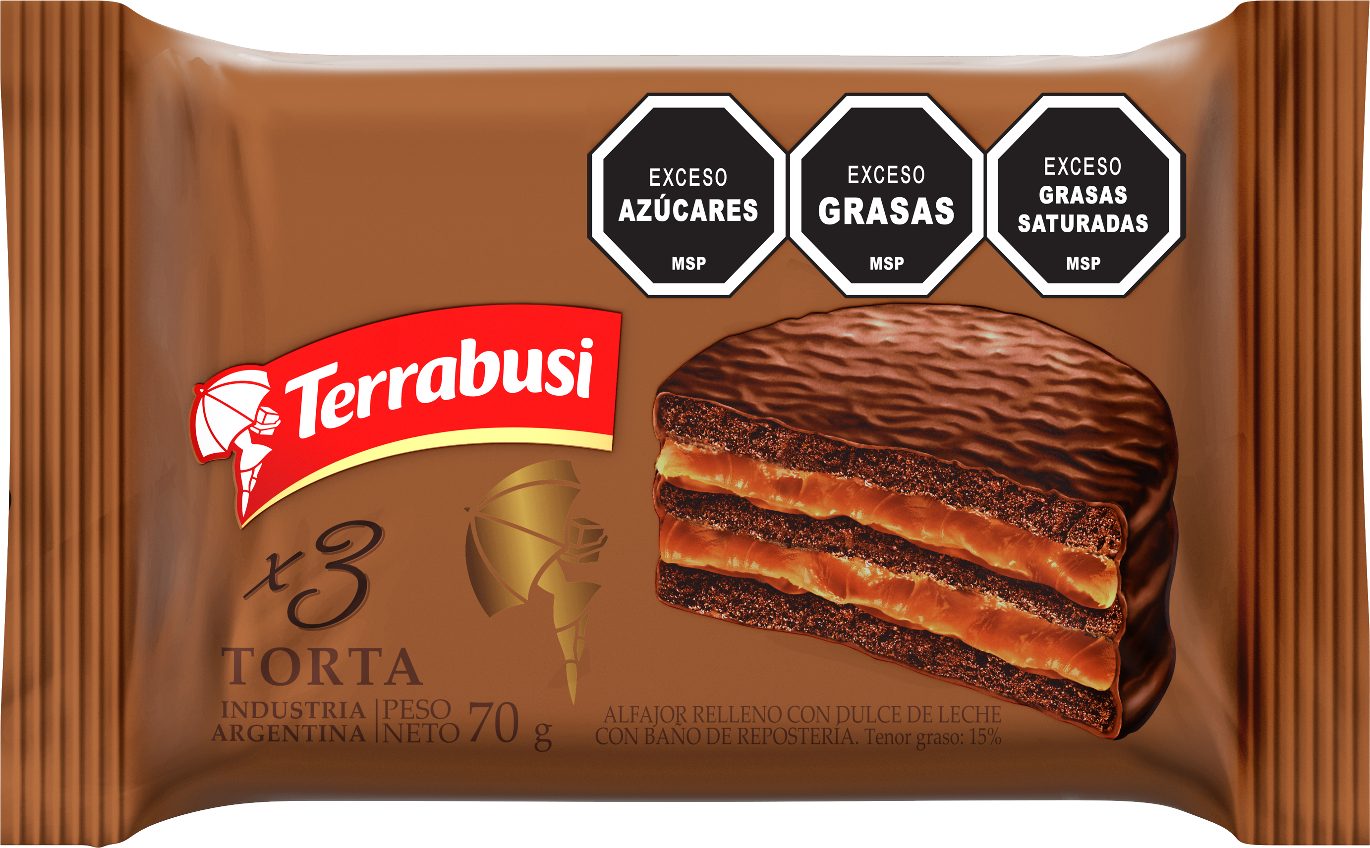 Alfajor Triple Torta - Nerilan Uruguay